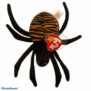 Ty Original Beanie Baby Spider 1996 Just in time for Halloween 🎃